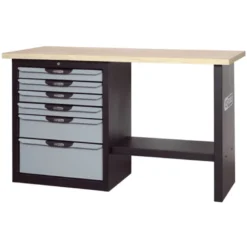 Etabli professionnel d'atelier 6 tiroirs KS TOOLS 865.0150