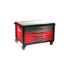 Etabli Roulant - 5 Tiroirs - Plateau Bois 40 Mm SAM Outillage - ETAB-SAM