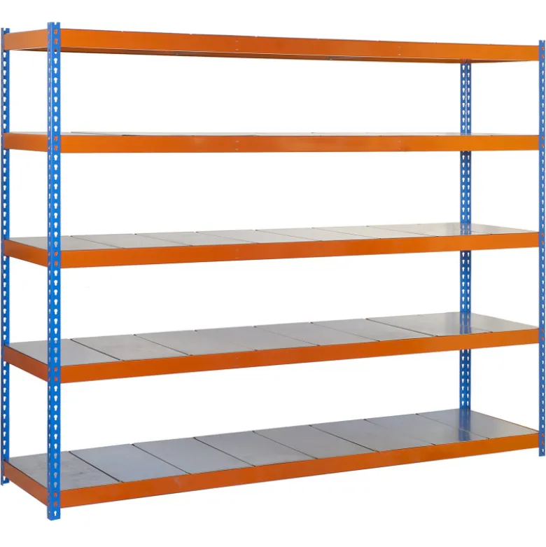 Etagère métallique 5 niveaux - 2000x1200x450 - 400kg - ECOFORTE METAL EF-1204-5 / SIMONRACK 8435104977774