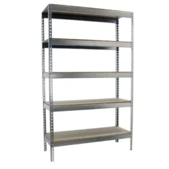 Etagère métallique 5 niveaux - 2000x1500x450 - 400kg - ECOFORTE CHIPBOARD EF-1504-5 / SIMONRACK 8435104950029