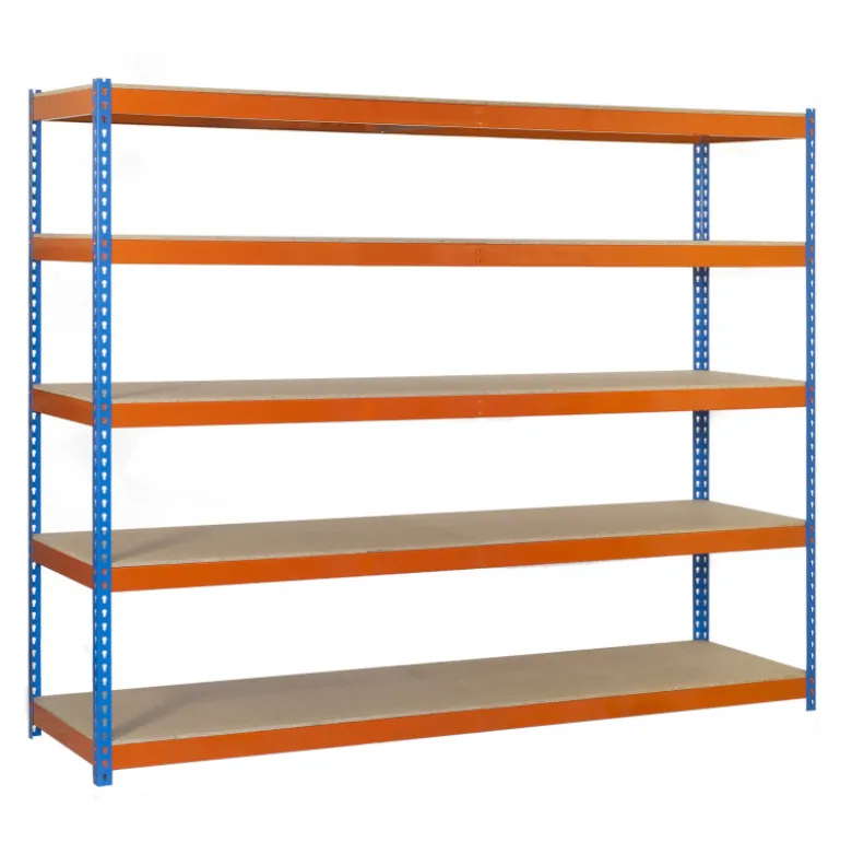 Etagère métallique 5 niveaux - 2000x1500x450 - 400kg - ECOFORTE CHIPBOARD EF-1504-5 / SIMONRACK 8435104950029