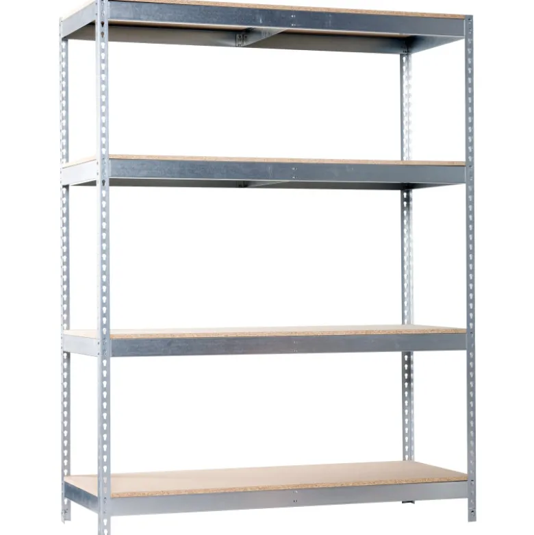 Etagère métallique 4 niveaux - 2000x1500x600 - 400kg - ECOFORTE CHIPBOARD EF-1506-4 / SIMONRACK 8435104977309