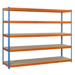 Etagère métallique 5 niveaux - 2000x1800x900 - 600kg - SIMONFORTE CHIPBOARD ST-1809-5 / SIMONRACK 8435104951118