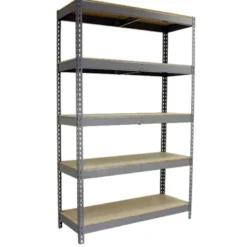 Etagère métallique 5 niveaux - 2000x1800x600 - 400kg - ECOFORTE CHIPBOARD EF-1806-5 / SIMONRACK 8435104950050