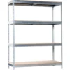 Etagère métallique 4 niveaux - 2000x1800x750 - 400kg - ECOFORTE CHIPBOARD EF-1807-4 / SIMONRACK 8435104991435