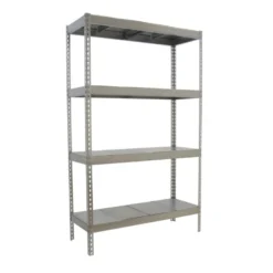 Etagère métallique 4 niveaux - 2000x1800x600 - 400kg - ECOFORTE METAL EF-1806-4 / SIMONRACK 8435104950241