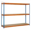 Etagère métallique 3 niveaux - 2000x1800x900 - 600kg - SIMONFORTE CHIPBOARD ST-1809-3 / SIMONRACK 8435104950951