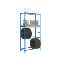 Etagère 4 niveaux + 1 tiroir 800kg - Kit SIMONRACING BOX PLUS 3/400 - 1000 x 2000 x 400 mm SIMONRACK 8435104944288