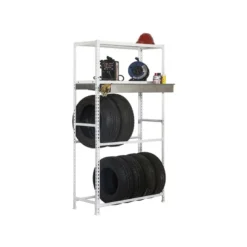 Etagère 4 niveaux + 1 tiroir 720kg - Kit SIMONRACING BOX MEGAPLUS 3/400 -1200x2000x400mm SIMONRACK 8435104944295