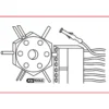 Extracteur de cosses KS TOOLS 150.1232