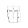 Extracteur 3 Griffes A Pieds Fins 40 - 215mm - 7,5T SAM Outillage - EX-320-40