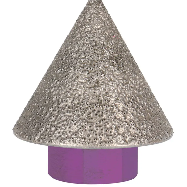 Fraise conique diamantée à sec 2 à 38 mm - SIDAMO 11130189