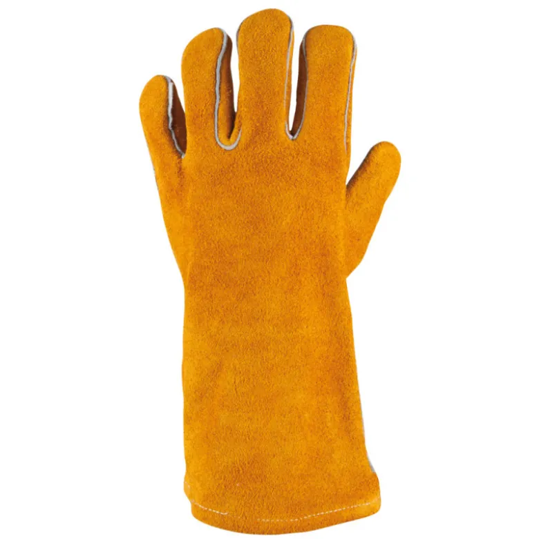 Gants de protection courts en cuir pour soudeurs KS TOOLS