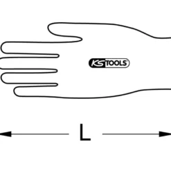 Gants de surprotection pour gants d'électricien KS TOOLS 112.1560