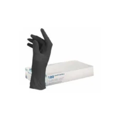 Gants Jetables Nitrile Noir (100pcs) SAM Outillage