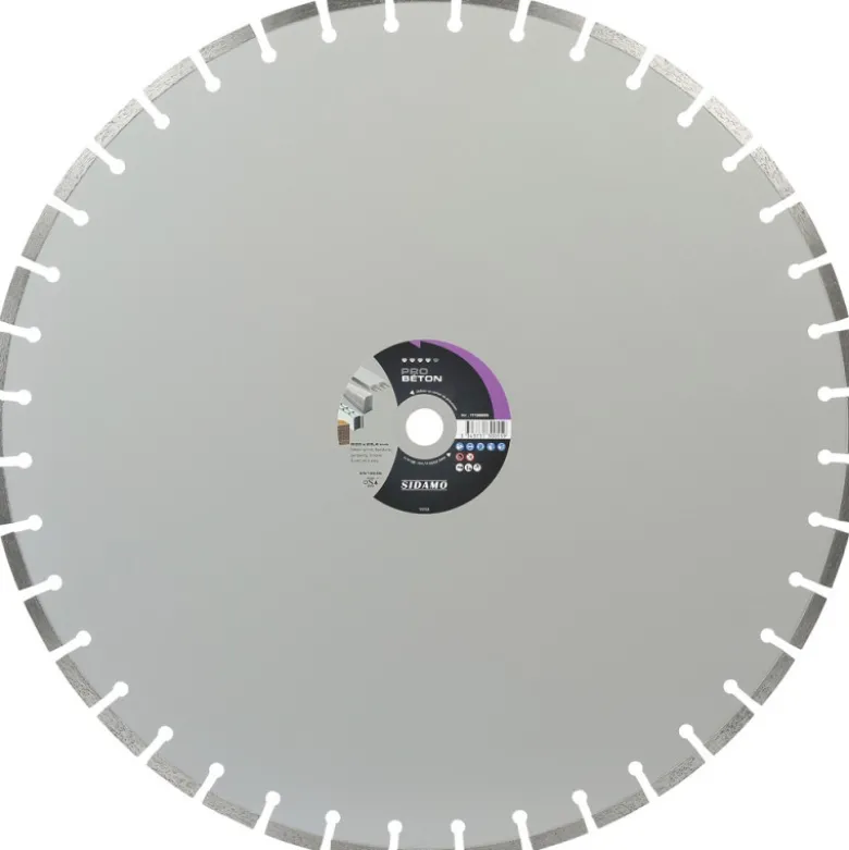 Grand Disque Diamant PRO BETON 600 mm SIDAMO 11130055