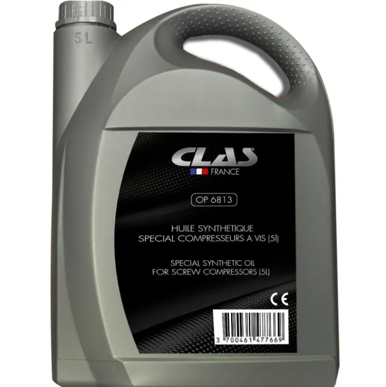 Huile synthetique speciale compresseurs a vis (5l) CLAS OP 6813