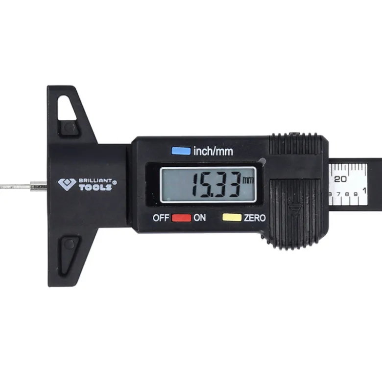 Jauge de profondeur digitale 0-25mm BRILLIANT TOOLS - BT114903