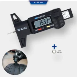 Jauge de profondeur digitale 0-25mm BRILLIANT TOOLS - BT114903
