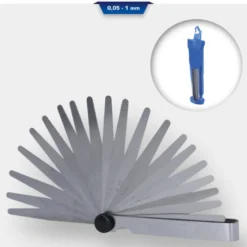Jauge d’épaisseur 0,05 à 1mm BRILLIANT TOOLS - BT114901
