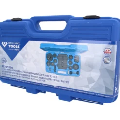 Jeu d'adaptateurs universels pour purgeur de frein 20pcs BRILLIANT TOOLS - BT701220