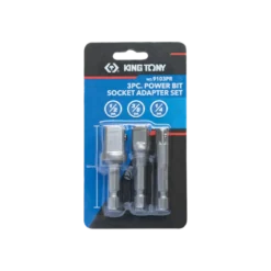 Jeu De 3 Adaptateurs Pour Douilles 1/4" 1/2" 3/8" King Tony - 9103PR
