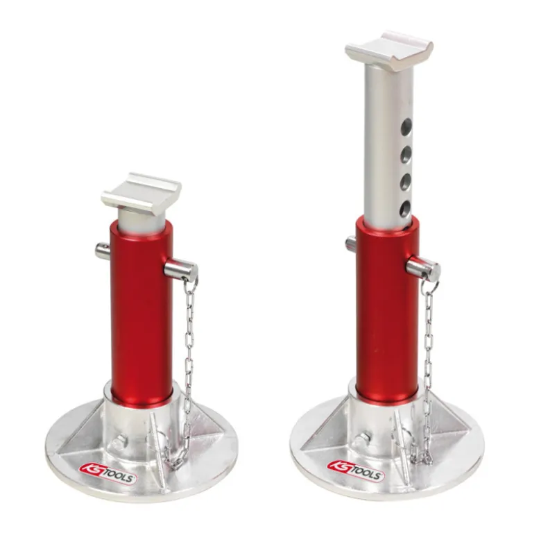 Jeu de chandelles aluminium 3 tonnes KS TOOLS 160.0315