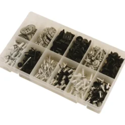 Jeu de clips de fixation - Raccord rapide 400 pièces KS TOOLS 420.0915