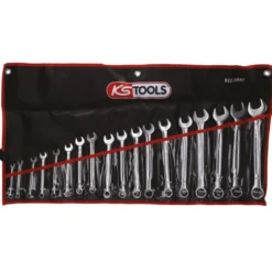 Jeu de 18 clés mixtes métriques - en boîte KS TOOLS 922.0047