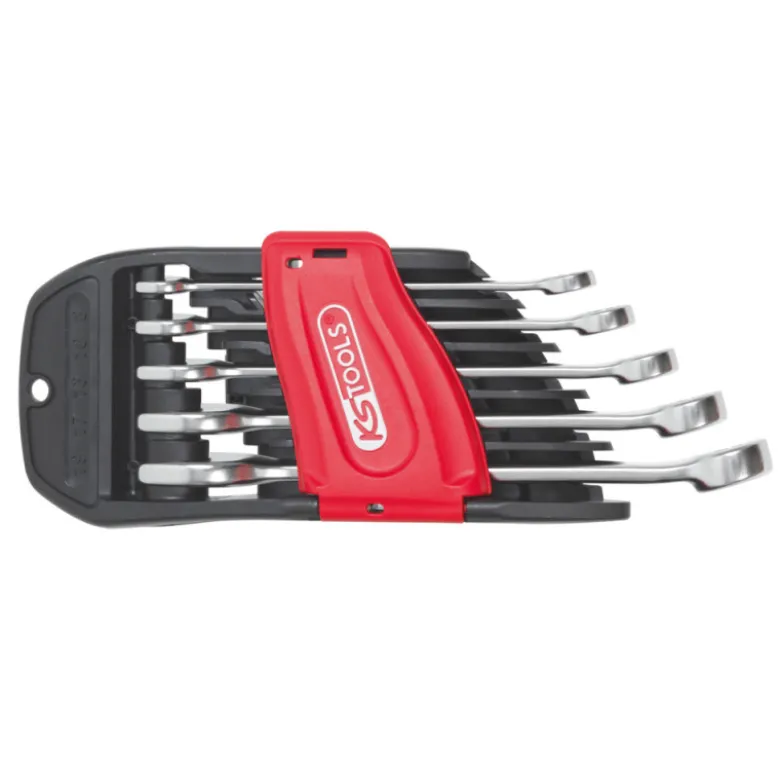 Jeu de 5 clés mixtes métriques - sur support KS TOOLS 922.0040