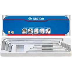 Jeu De 8 Clés Mâles Extra Longues King Tony - 20208SR01