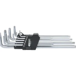 Jeu de clés mâles 5 pans percé longues KS TOOLS 151.2470