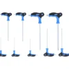Jeu de clés mâles 6 pans tête sphérique à poignée en T 9pcs BRILLIANT TOOLS - BT041100