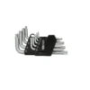Jeu de clés mâles TORX percé courtes 9 pièces KS TOOLS 151.2260