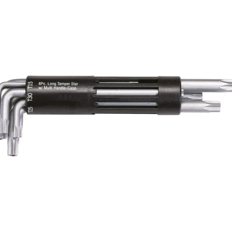 Jeu de 8 Clés mâles TORX Percé KS TOOLS 151.2200