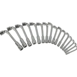 Jeu de 16 Clés à Pipe débouchées 6 pans x 6 pans KS TOOLS 517.0441