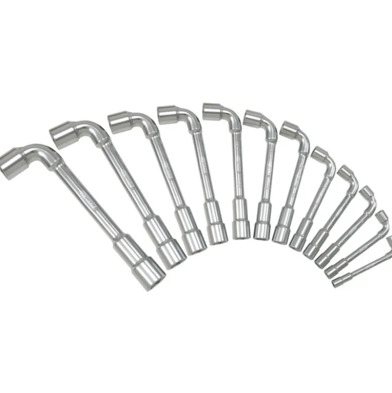 Jeu de 12 Clés à Pipe débouchées 6 pans x 6 pans KS TOOLS 517.0442