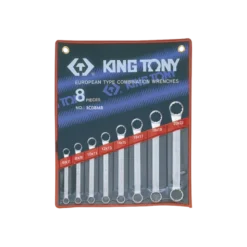 Jeu De 8 Clés Polygonales Droites King Tony - 1C08MR