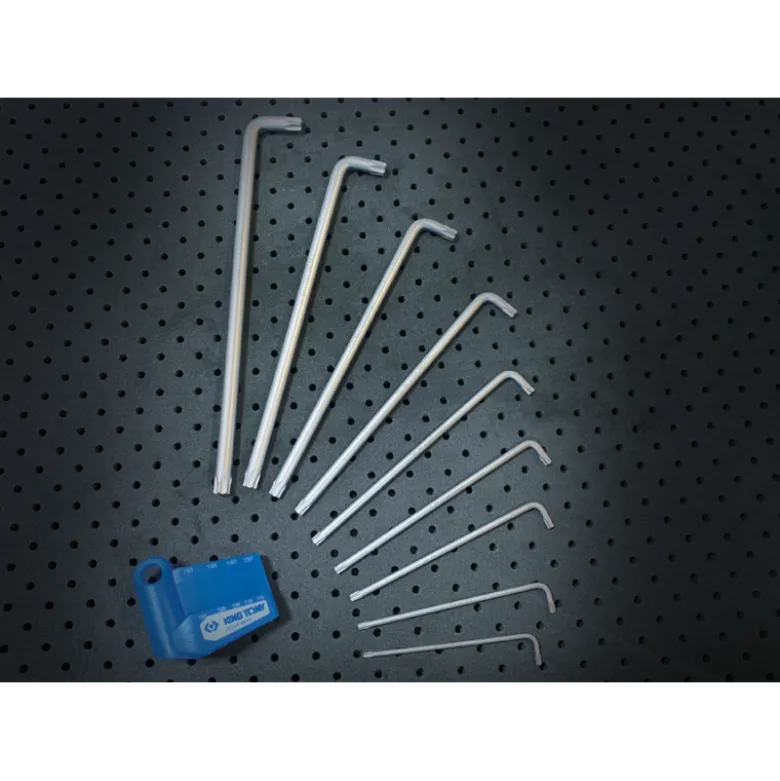 Jeu De 9 Clés Torx Longues Pour Espaces Restreints King Tony - 203A19PR