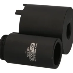 Jeu de douille à 6 ergots Ø 63 mm avec tube de centrage pour Mercedes, 2 pcs KS TOOLS 460.5625