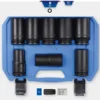 Jeu de douilles longues à chocs 6 pans 3/4" 8pcs 24 - 36mm BRILLIANT TOOLS - BT025600