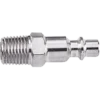 Jeu De 2 Embouts Filetés Mâle 1/4" ISO 6150-B M7 - SY251MD
