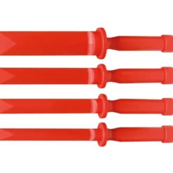 Jeu de 4 leviers plats flexibles pour décoller les masses d'équilibrage KS TOOLS 911.8130