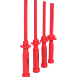 Jeu de 4 leviers plats flexibles pour décoller les masses d'équilibrage KS TOOLS 911.8130