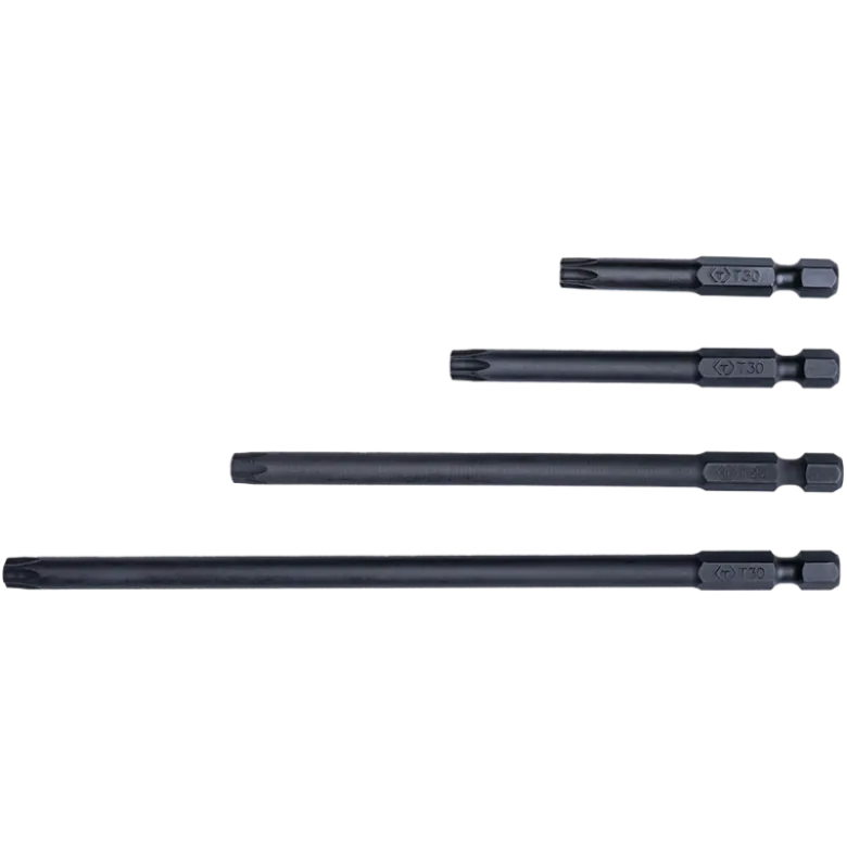 Jeu D'Embouts Renforcés 1/4" Torx - 6 Pièces L:50Mm King Tony - 1004A6TQ