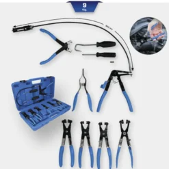 Jeu de pinces à collier 9pcs BRILLIANT TOOLS - BT521000