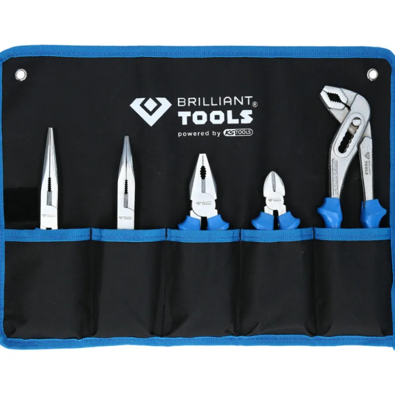 Jeu de pinces standard 5pcs BRILLIANT TOOLS - BT060005
