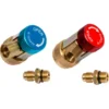 Jeu de 2 raccords haute et basse pressions 12 mm KS TOOLS 550.1200