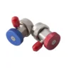 Jeu de 2 raccords m1/4" sae r134a haute & basse pression CLAS AC 4029