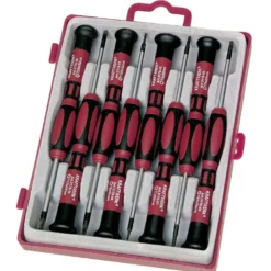 Jeu de 8 tournevis d'horloger Torx ergokraft KRAFTWERK 3178